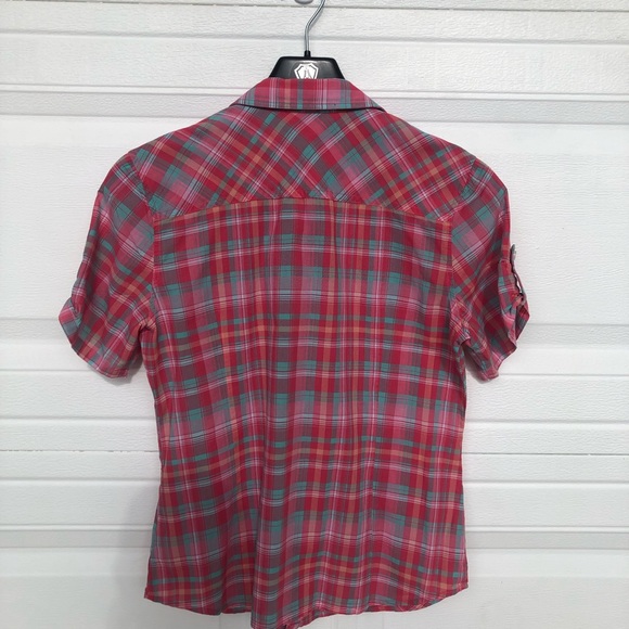 Eddie Bauer Casual Plaid Button Down LightWeight - Picture 6 of 6